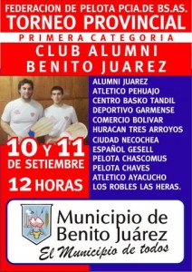 Afiche de la 2da fecha del Torneo Clausura 2011 en Juarez